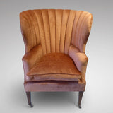 19th Century Barrel Back Armchair - Front View two