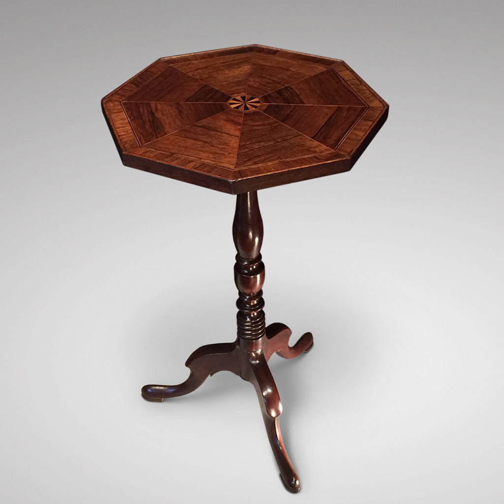 19th Century Octagonal Wine Table - Front View Two