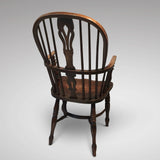 19th Century High Back Windsor Armchair - Back View