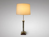Brass Table Lamp in the Corinthian Style - Hobson May Collection - 1