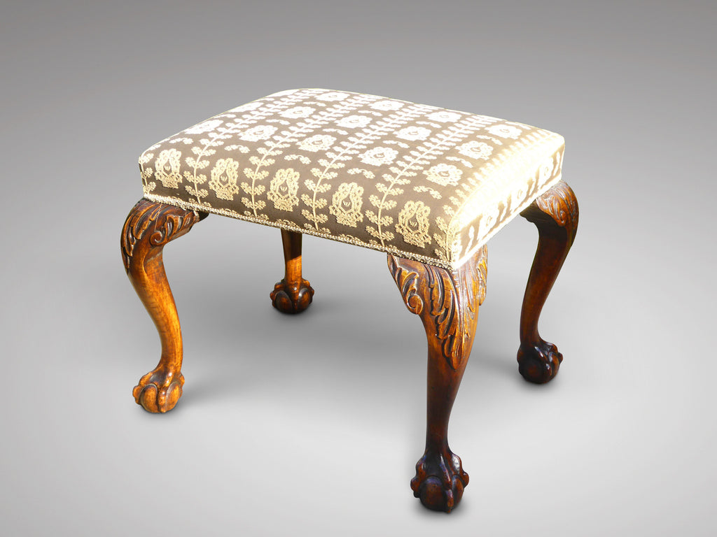 Mahogany Footstool in the Georgian Style - Hobson May Collection