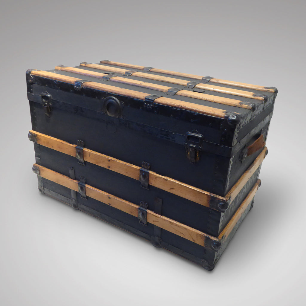 Victorian Steamer Trunk - Front View