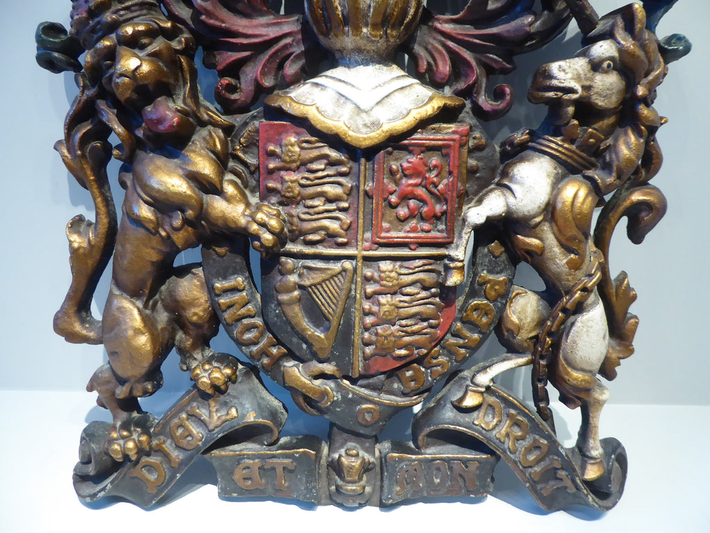 19th  Century  Royal  Coat  of  Arms - Hobson May Collection - 5