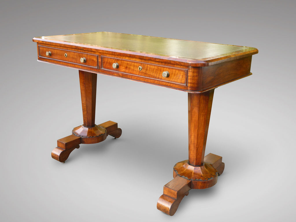 19th Century  Walnut  Library Table - Hobson May Collection - 1