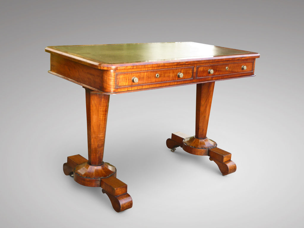 19th Century  Walnut  Library Table - Hobson May Collection - 2