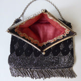 Edwardian Beaded Bag with Purse - Hobson May Collection - 3