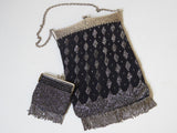 Edwardian Beaded Bag with Purse - Hobson May Collection - 1