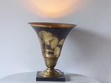 Art Deco Dinanderie Vase  Uplighter - Hobson May Collection - 2