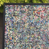 Decorative Mixed Media Abstract Painting - Detail View - 2