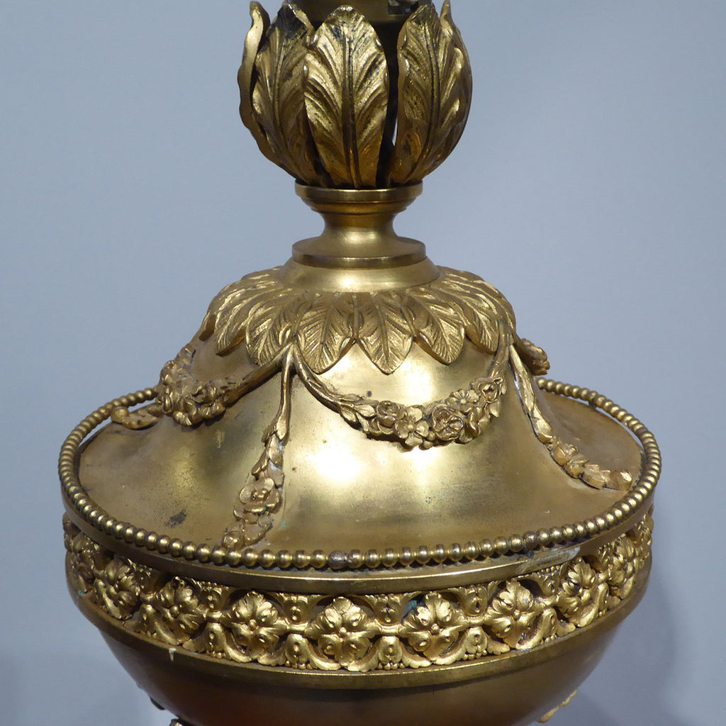 French Gilt Bronze Table Lamp - Detail View-3