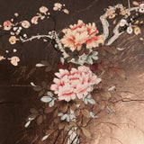 Oriental Lacquered Coffee Table - Close up of top- 5