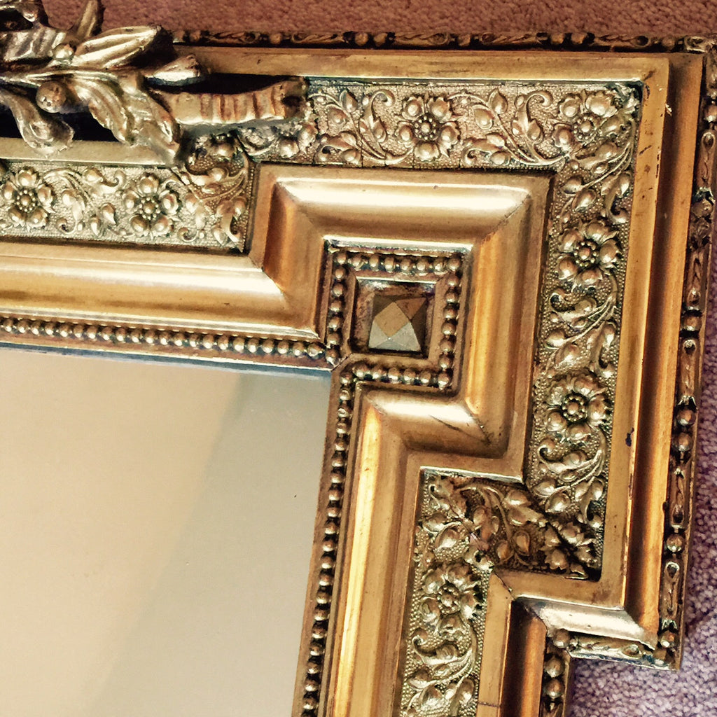 19th Century French Mirror - Frame Detail  - 4