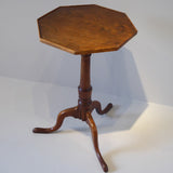 George III Elm Pedestal Table - Front View-2