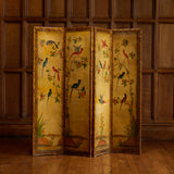 19th Century Painted Leather Screen - Main View - 1