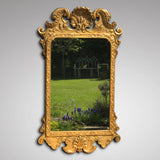 George III Carved & Gilded Rectangular Mirror - Main View - 2