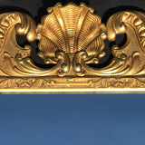 George III Carved & Gilded Rectangular Mirror - Detail View - 3