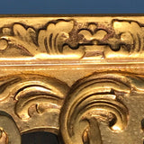 George III Carved & Gilded Rectangular Mirror - Detail View - 5