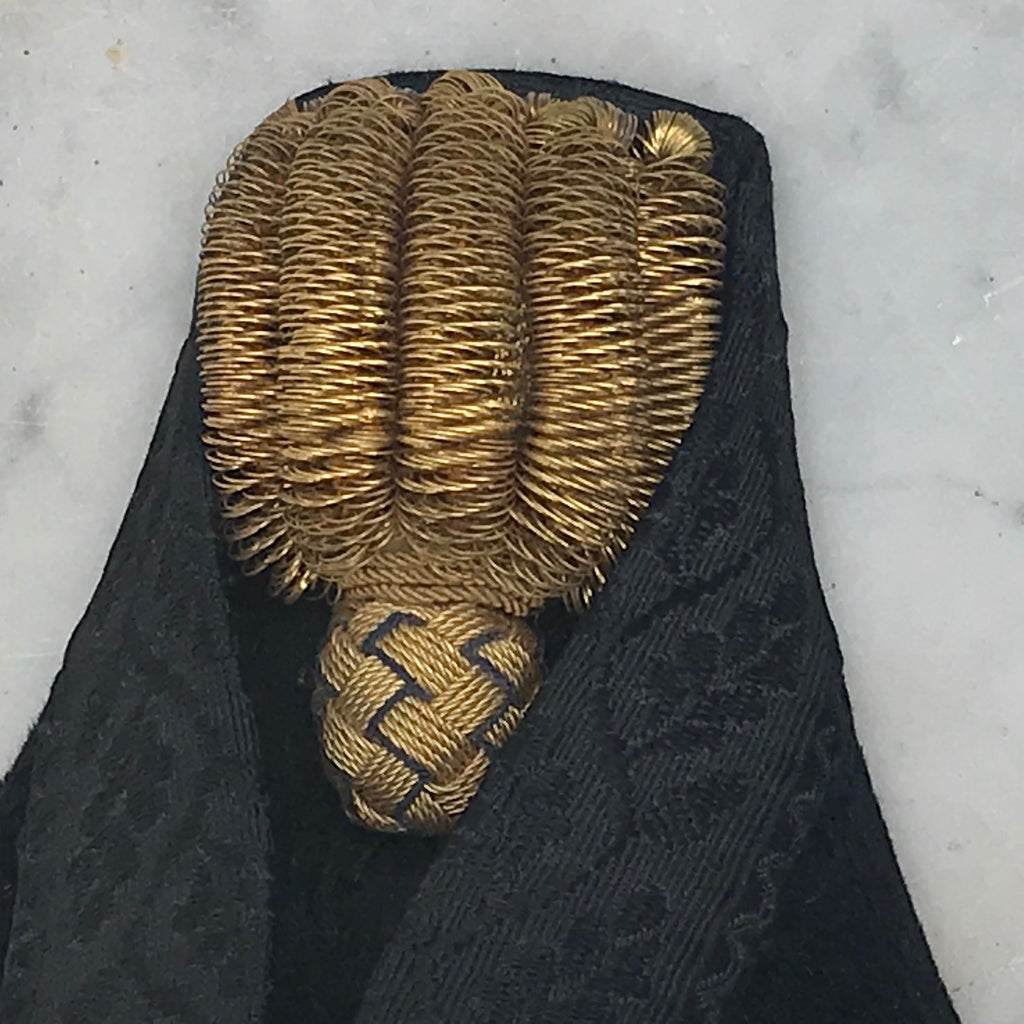 Naval Bicorne Hat in Original Toleware Box - Detail View - 9
