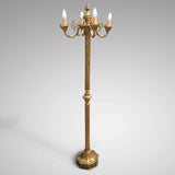 Italian Mid Century Gilt Metal Standard Lamp - Main View - 1