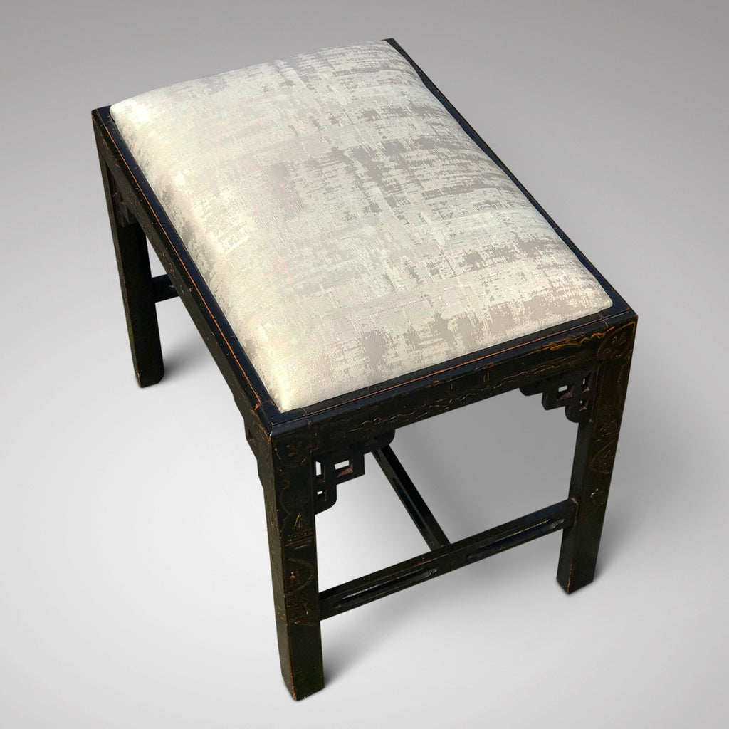 Early 20th Century Chinoiserie Stool - Main View - 2