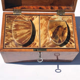 George III Tortoiseshell Tea Caddy - Inside Top View - 3