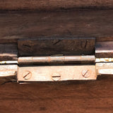 19th Century Teak Brass Cornered Trunk - Detail View - 6
