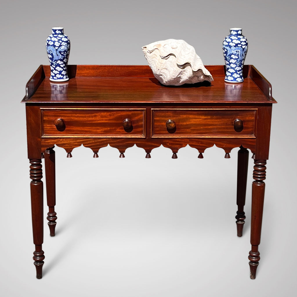 Victorian mahogany side table discount