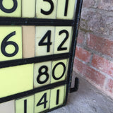 Art Deco Bus Stop Sign - Bottom Detail View-5