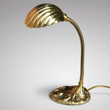 Art Nouveau Adjustable Brass Desk Lamp - Main View - 1