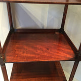 George IV Mahogany Whatnot - Middle View