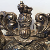 Antique Royal Coat of Arms - Top View