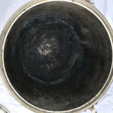 Regency Silvered Brass Urn Shaped Coal Bin - Inside View - 6