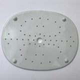 19th Century Blue & White Meat Strainer - Back View - 2