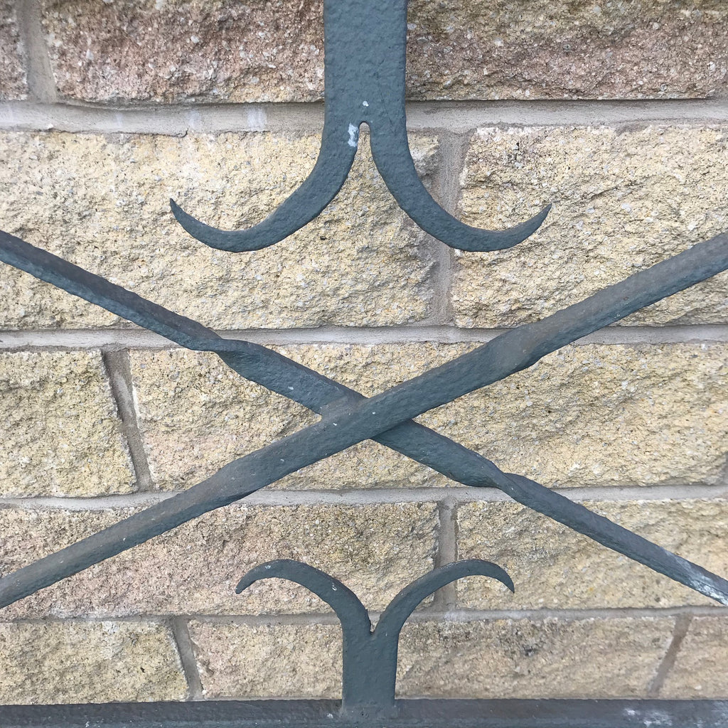 Victorian Wrought Iron Garden Gate - Detail View - 8