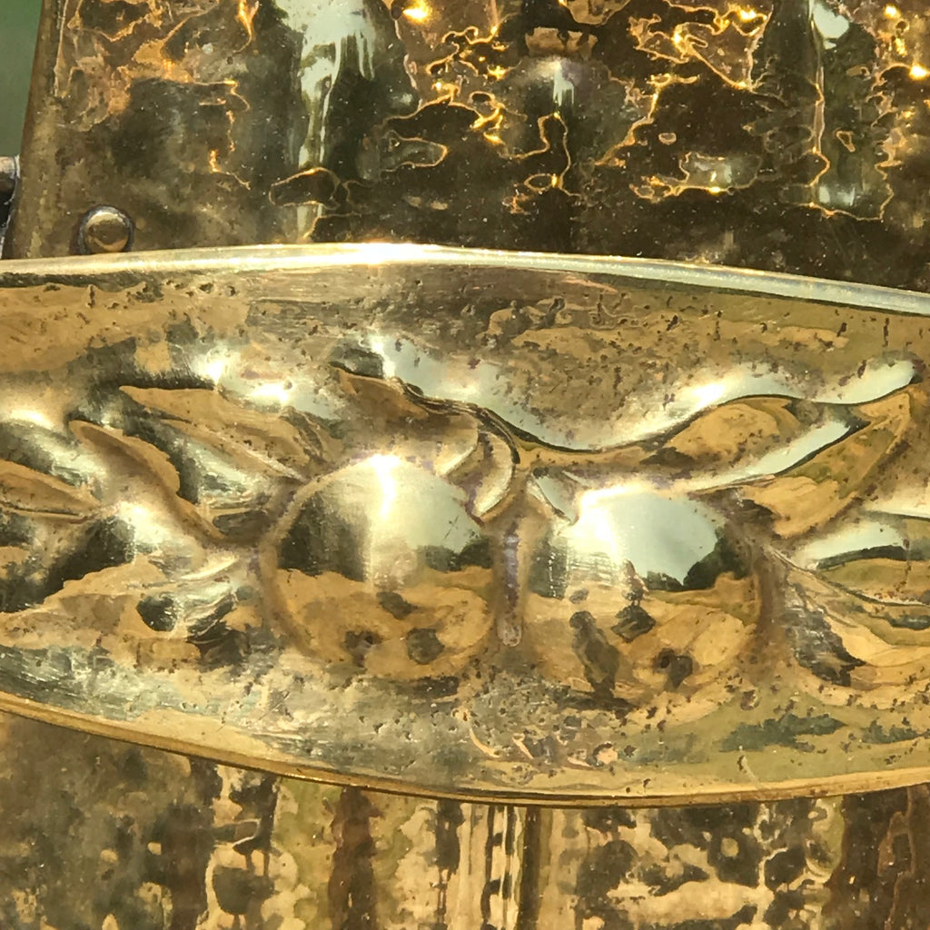 Art Nouveau Brass Stick Stand - Detail View - 4