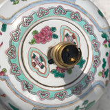 19th Century Chinese Famille Rose Table Lamp - Detail View - 5