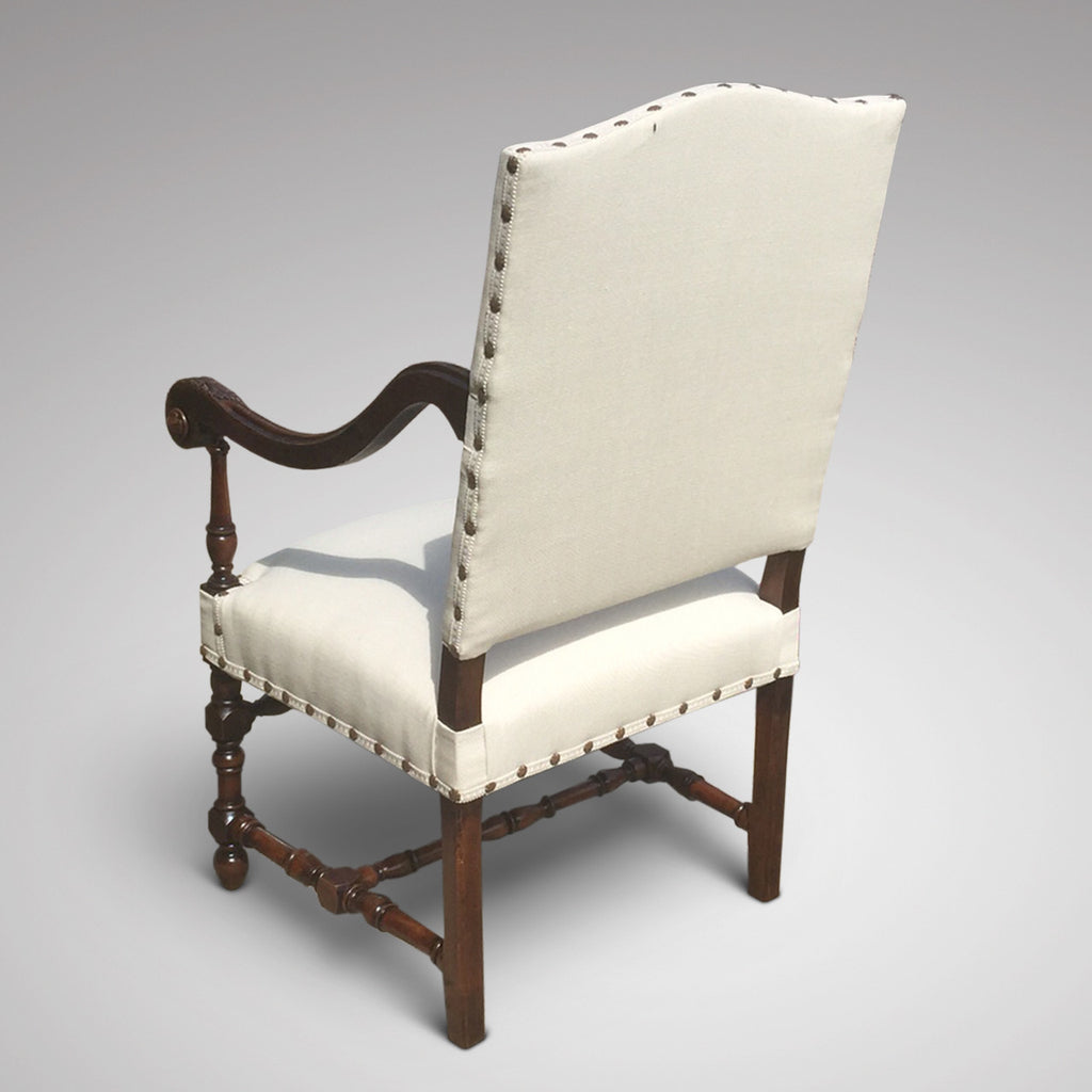 Late 19th Century Open Armchair - Back view 1