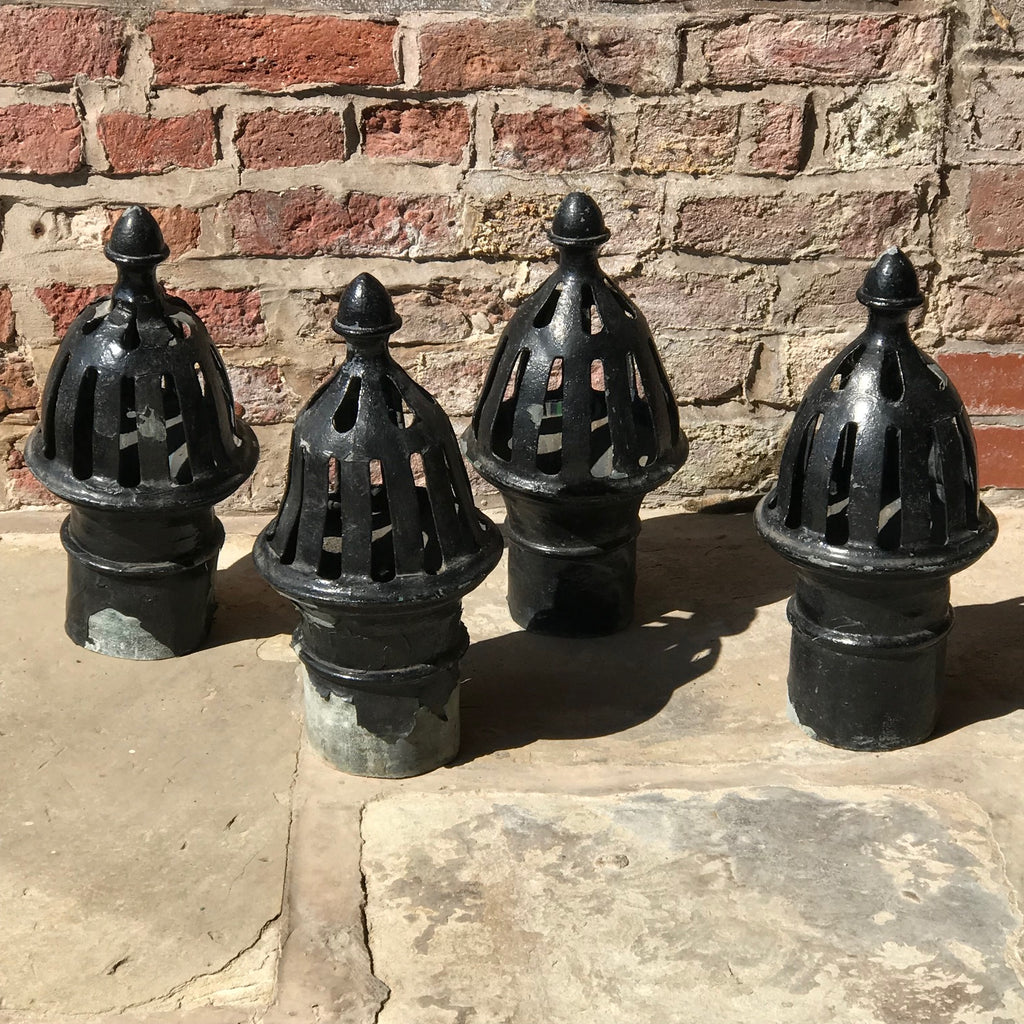 Set of 4 19th Century Lead Air Vents/Finials - Main View - 8