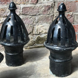 Set of 4 19th Century Lead Air Vents/Finials - Main View - 3