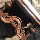 Pair of 19th Century Walnut Stools in Charles II Style - Detail View - 2
