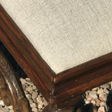 Pair of 19th Century Walnut Stools in Charles II Style - Detail View - 4