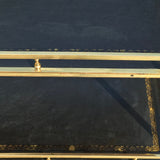 Vintage Brass Drinks Trolley - Detail View - 4