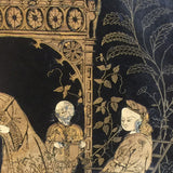 Victorian Chinoiserie Papier Mache Charger - Hobson May Collection - 5