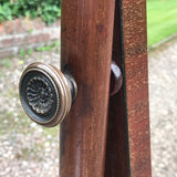 Edwardian Mahogany Cheval Mirror - Detail View - 4