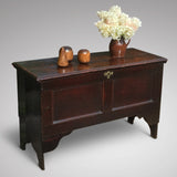 Early 18th Century Oak Coffer - Front and Side View - 3