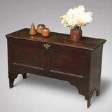 Early 18th Century Oak Coffer - Front and Side view- 1