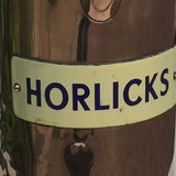 A Rare Copper Horlicks Advertising Jug - Detail of Enamel Plaque - 4
