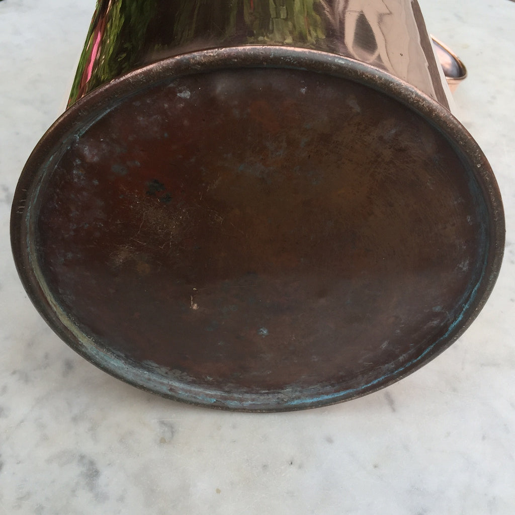 A Rare Copper Horlicks Advertising Jug - Underside View - 7