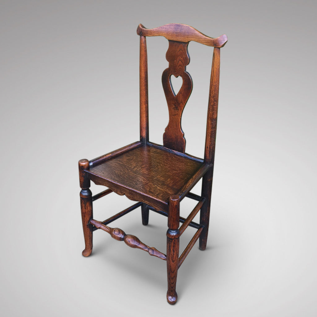 A Matched Pair of Welsh Oak Side Chairs - Hobson May Collection - 4