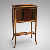 Victorian Lacquered Bamboo Sewing Table - Hobson May Collection - 5